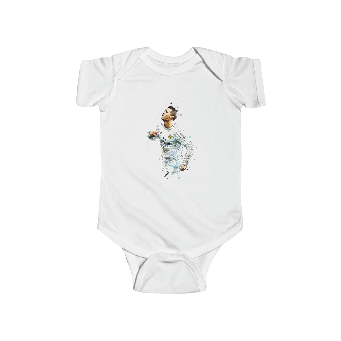 CR7 I am here Celebration Infant Fine Jersey Bodysuit