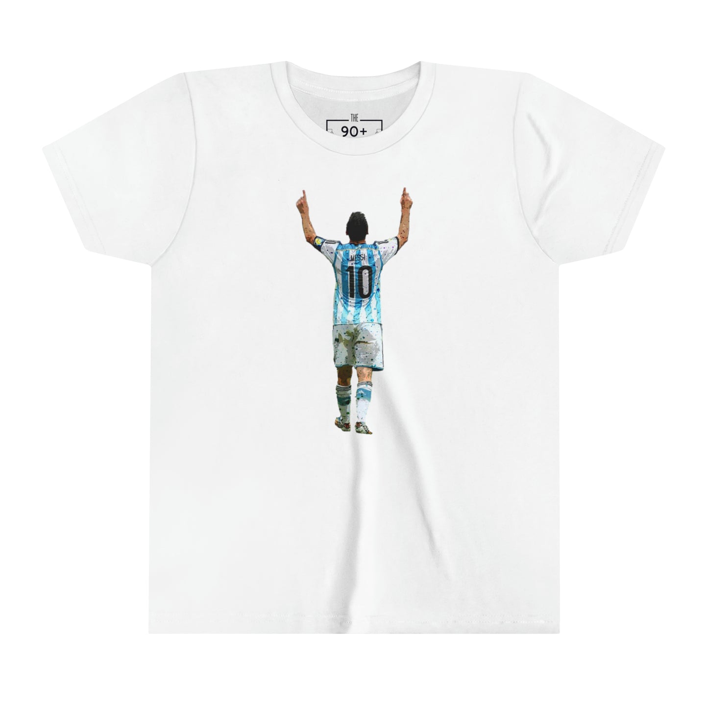 Messi Celebration Argentina Youth Short Sleeve Tee