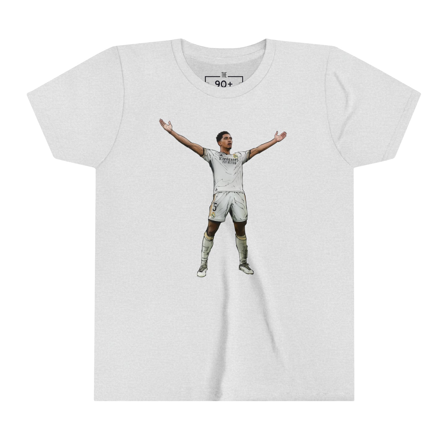 Bellingham Celebration Real Madrid Youth Short Sleeve Tee