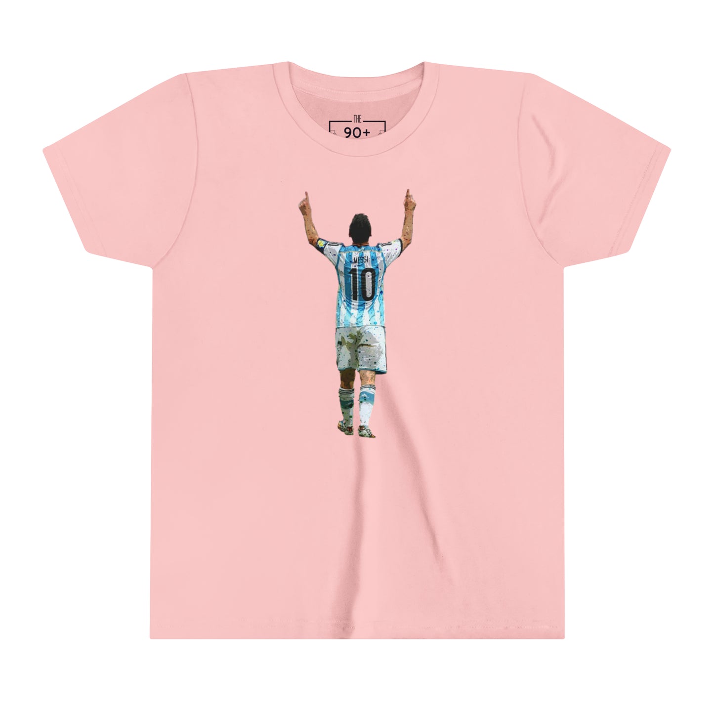 Messi Celebration Argentina Youth Short Sleeve Tee