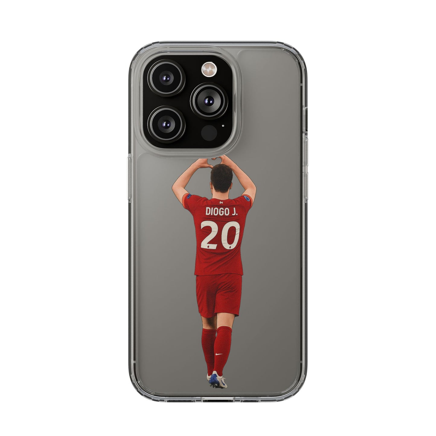 Diogo Jota Forever Liverpool Custom Clear Phone Case