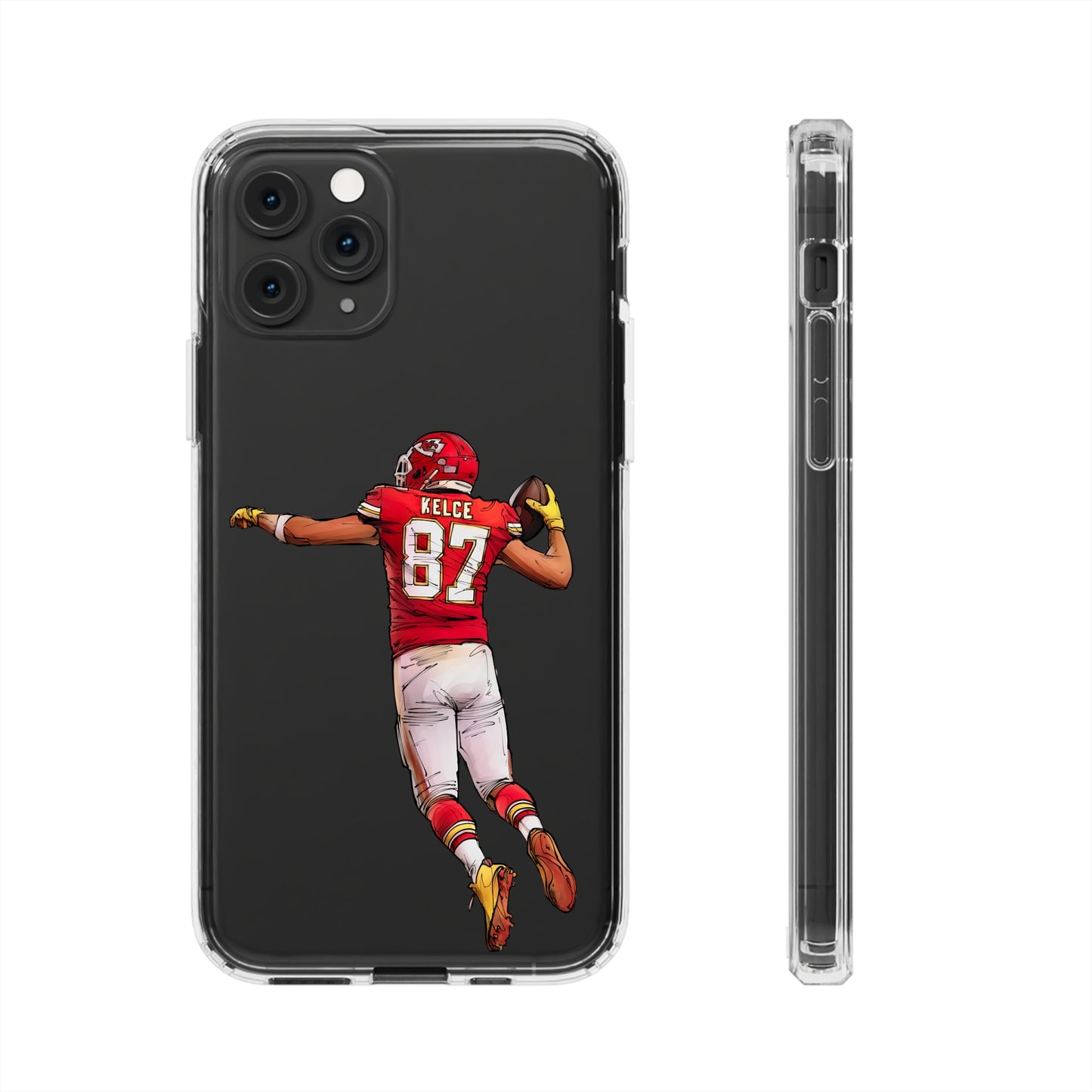 Kansas City Chiefs Travis Kelce Clear Cases