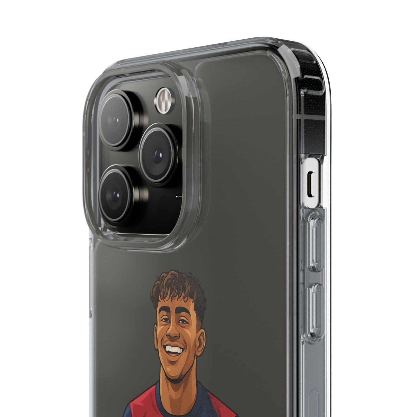 Lamine Yamal Barca Boy Clear Phone Case