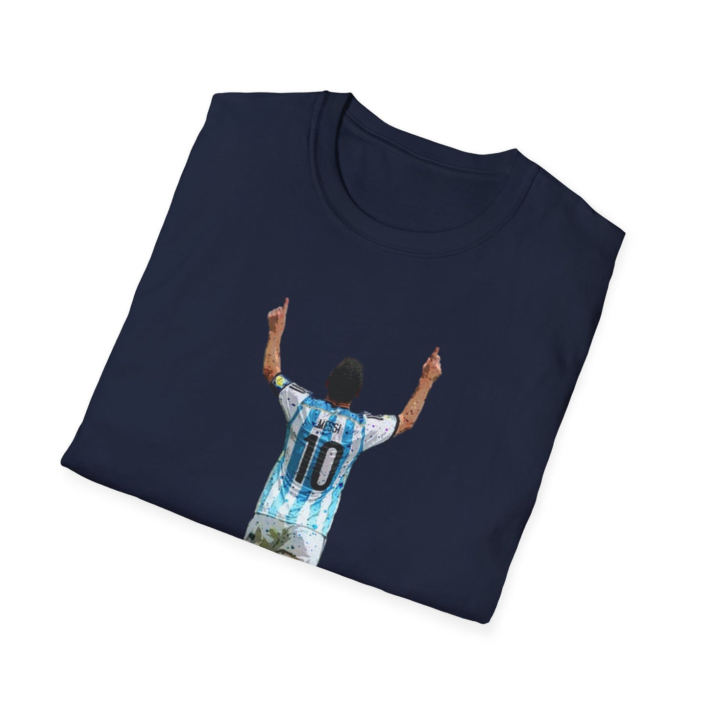 Messi Celebration Argentina Unisex U-Neck T-Shirt