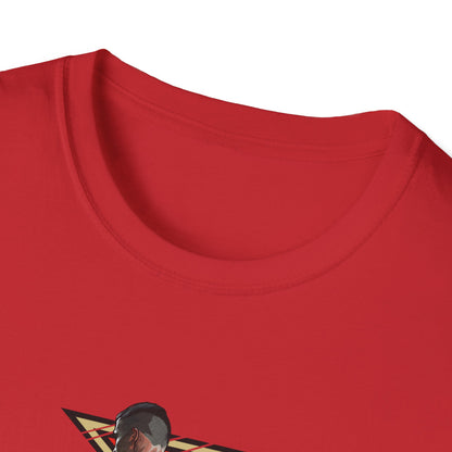 CR7 Free Kick Pose Portugal Logo Unisex Softstyle T-Shirt