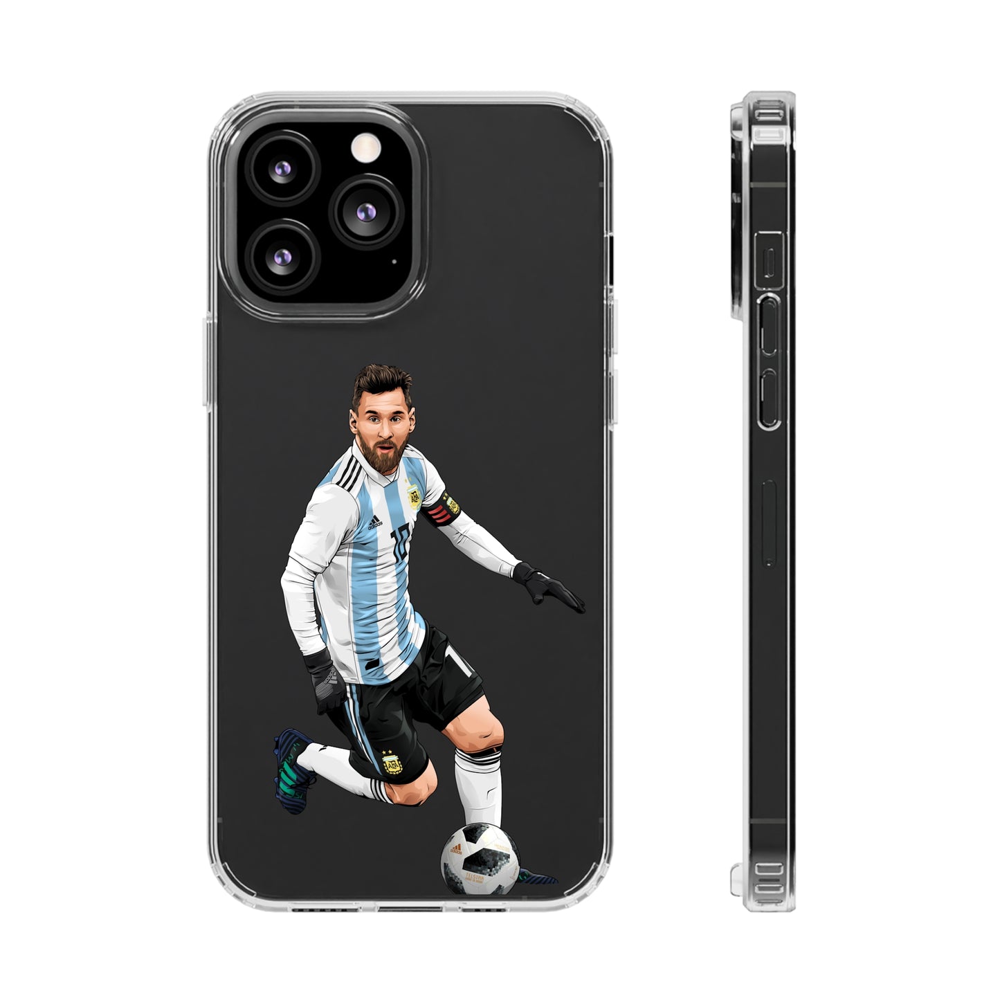 Argentina Capitan Messi Clear Cases
