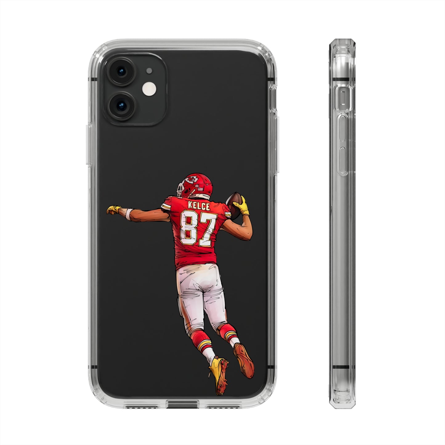 Kansas City Chiefs Travis Kelce Clear Cases