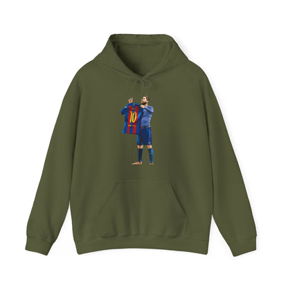 El Clasico Iconic Messi Celebration Unisex Heavy Blend™ Hooded Sweatshirt