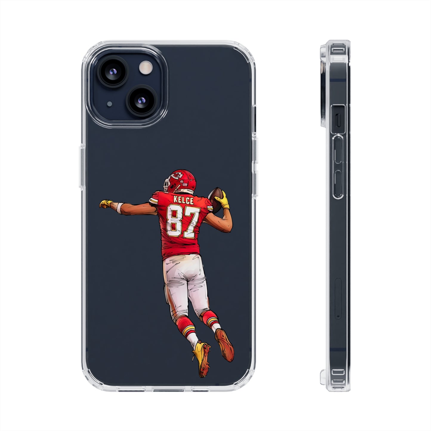 Kansas City Chiefs Travis Kelce Clear Cases