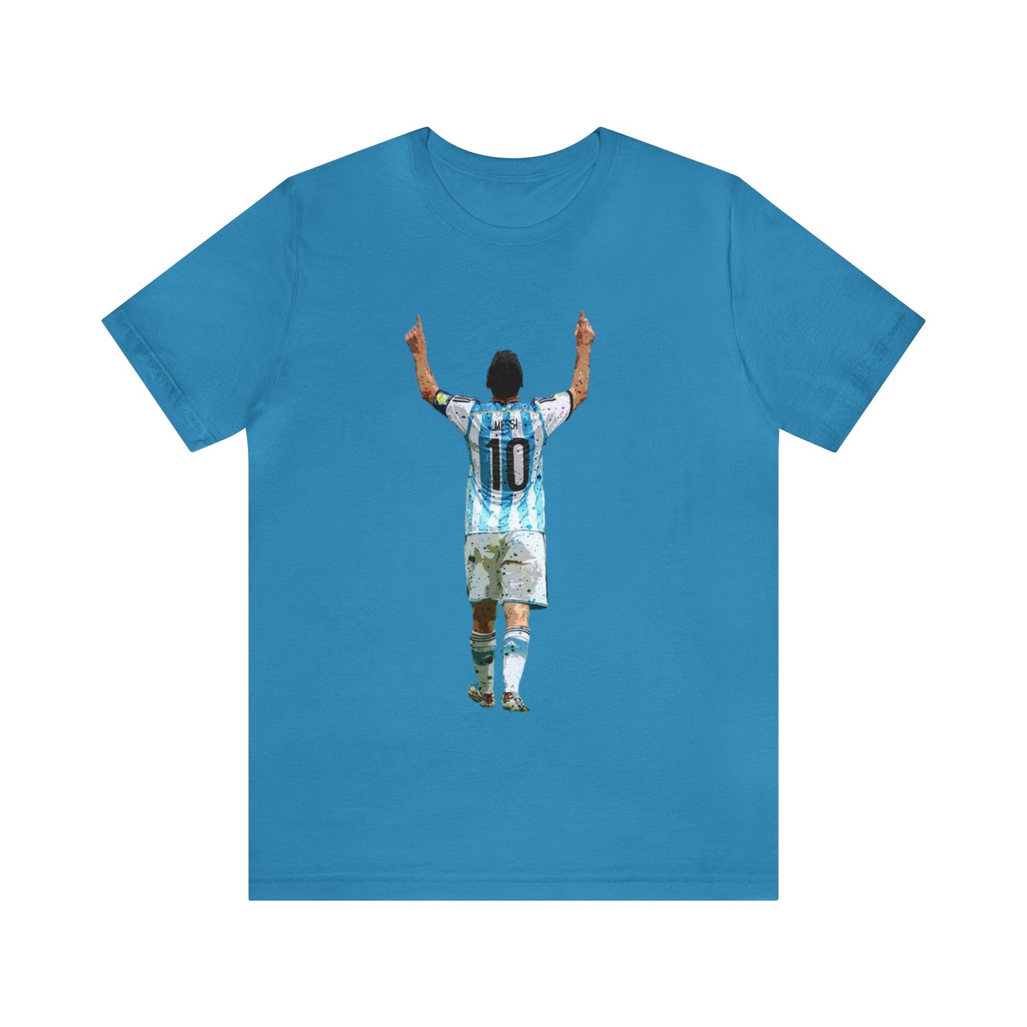 Messi Celebration Argentina Unisex Jersey Short Sleeve Tee