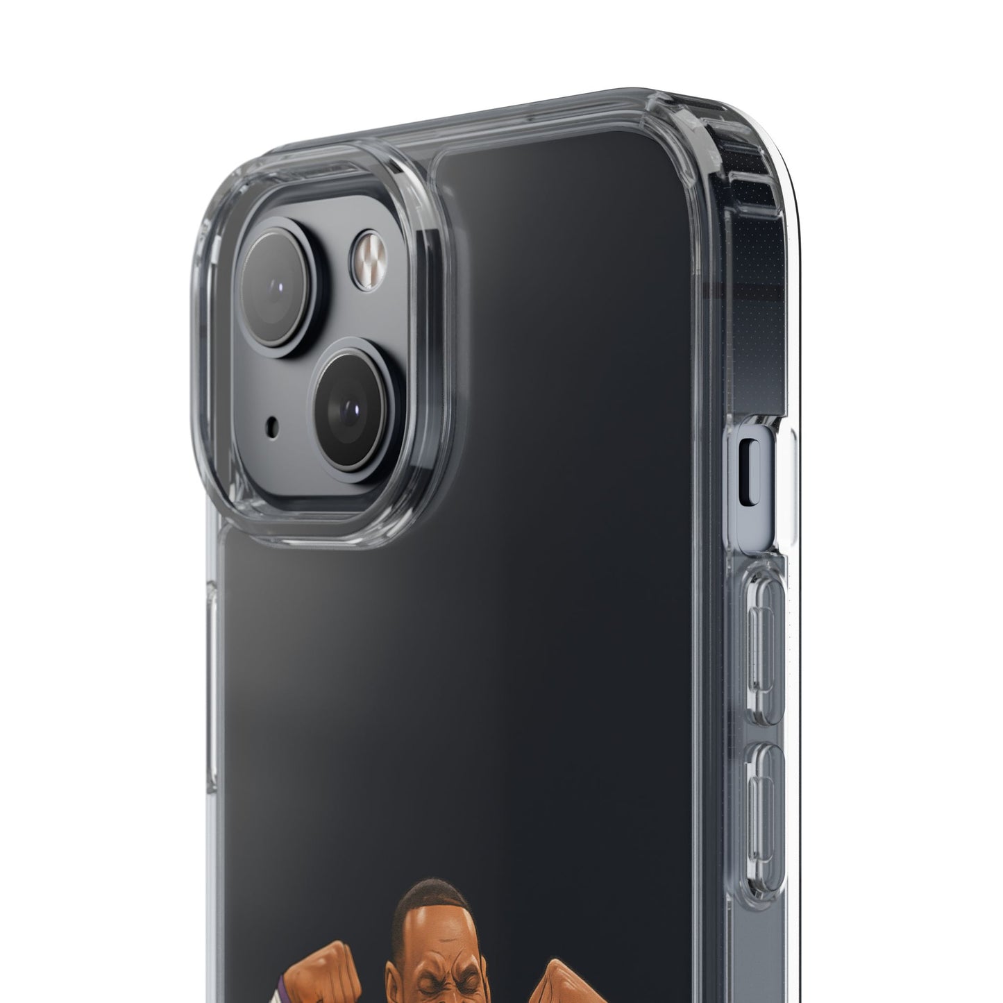 LeBron James Clear Phone Case - Basketball Lover Gift, Trendy iPhone Accessory, Sports Fan Case, Unique Cell Cover, NBA Gift Idea