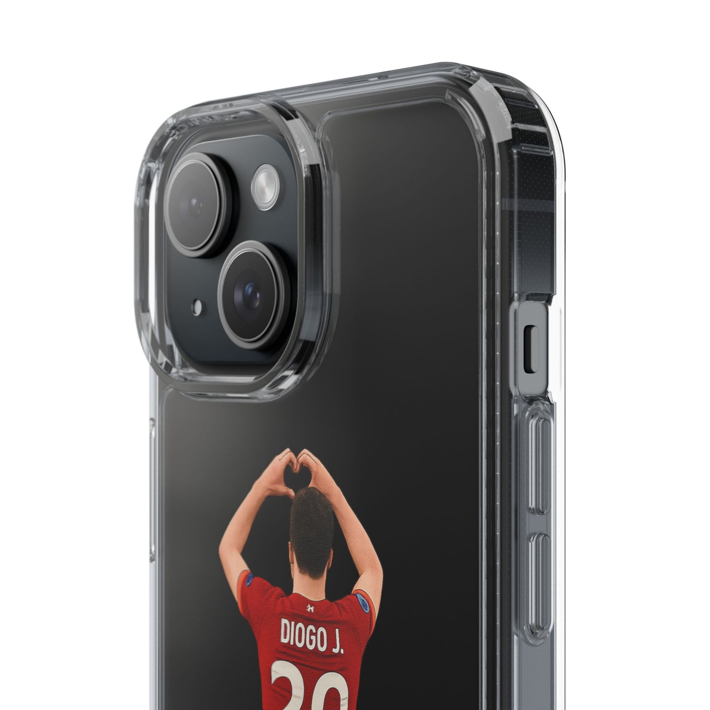 Diogo Jota Forever Liverpool Custom Clear Phone Case