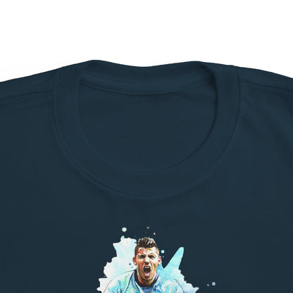 Man City Aguero Vintage Toddler's Fine Jersey Tee