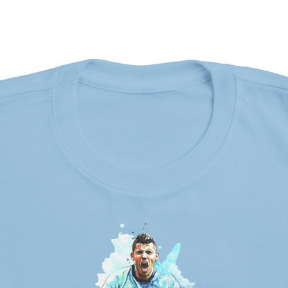 Man City Aguero Vintage Toddler's Fine Jersey Tee