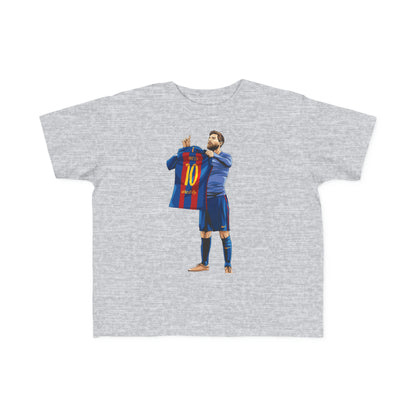 El Clasico Iconic Messi Celebration Toddler's Fine Jersey Tee