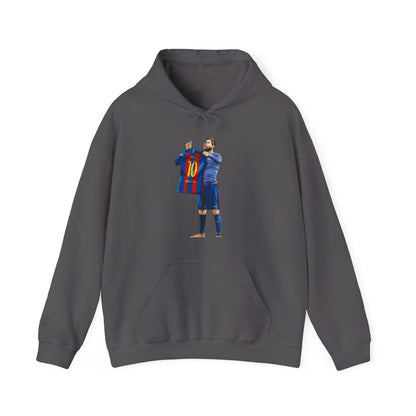 El Clasico Iconic Messi Celebration Unisex Heavy Blend™ Hooded Sweatshirt