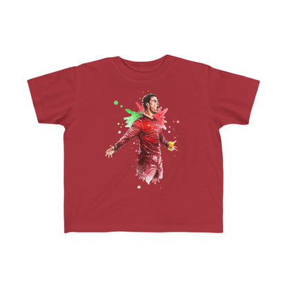 Ronaldo Portugal Vintage Toddler's Fine Jersey Tee
