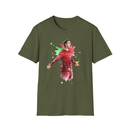 Ronaldo Portugal Vintage Unisex Softstyle T-Shirt