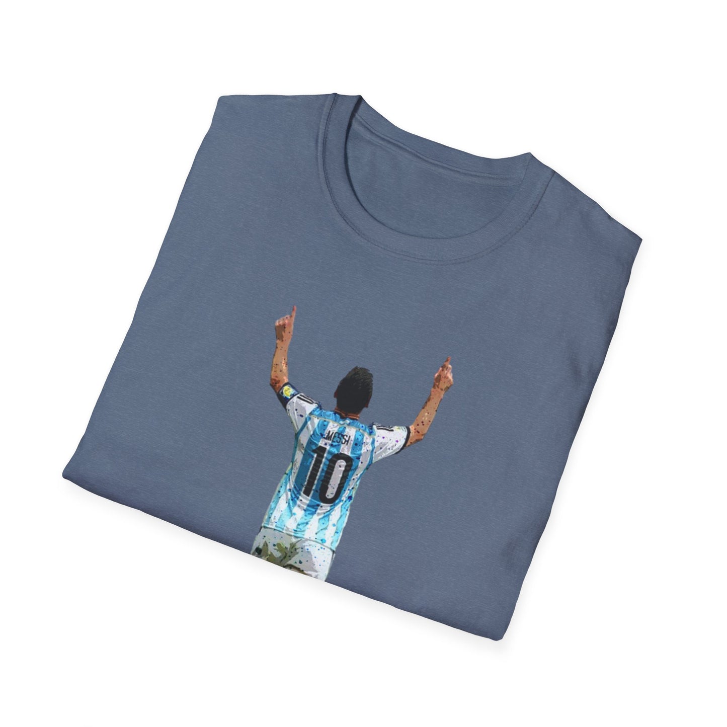 Messi Celebration Argentina Unisex U-Neck T-Shirt