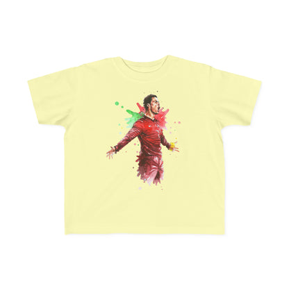 Ronaldo Portugal Vintage Toddler's Fine Jersey Tee