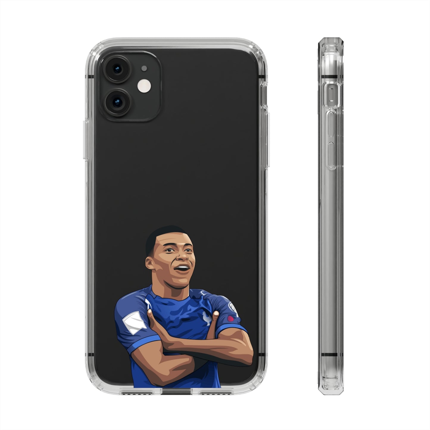 Mbappe France Clear Cases