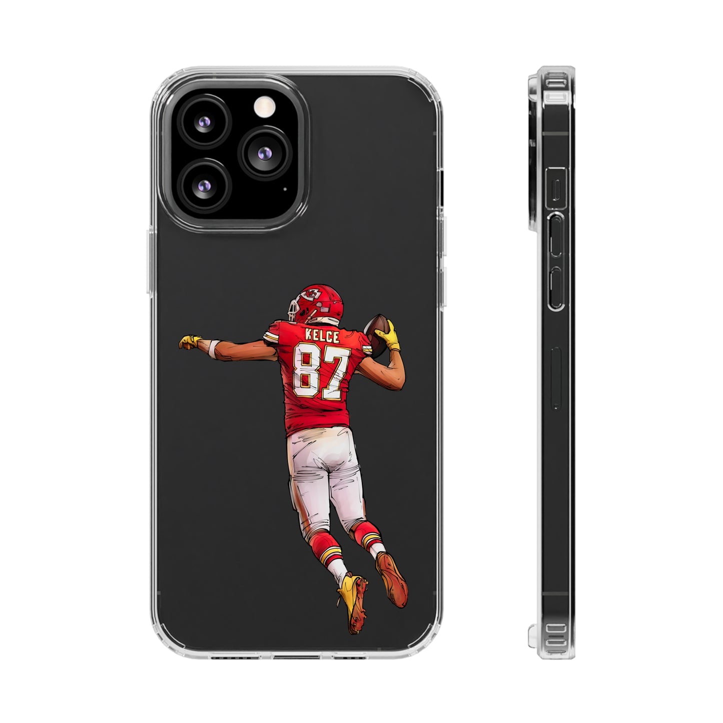 Kansas City Chiefs Travis Kelce Clear Cases