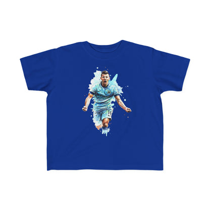 Man City Aguero Vintage Toddler's Fine Jersey Tee