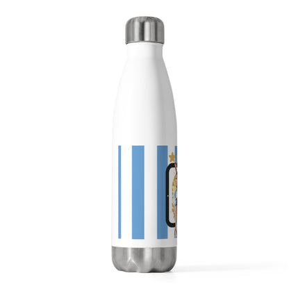 Lionel Messi Argentina Captain Vintage 20oz Insulated Bottle