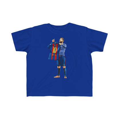 El Clasico Iconic Messi Celebration Toddler's Fine Jersey Tee