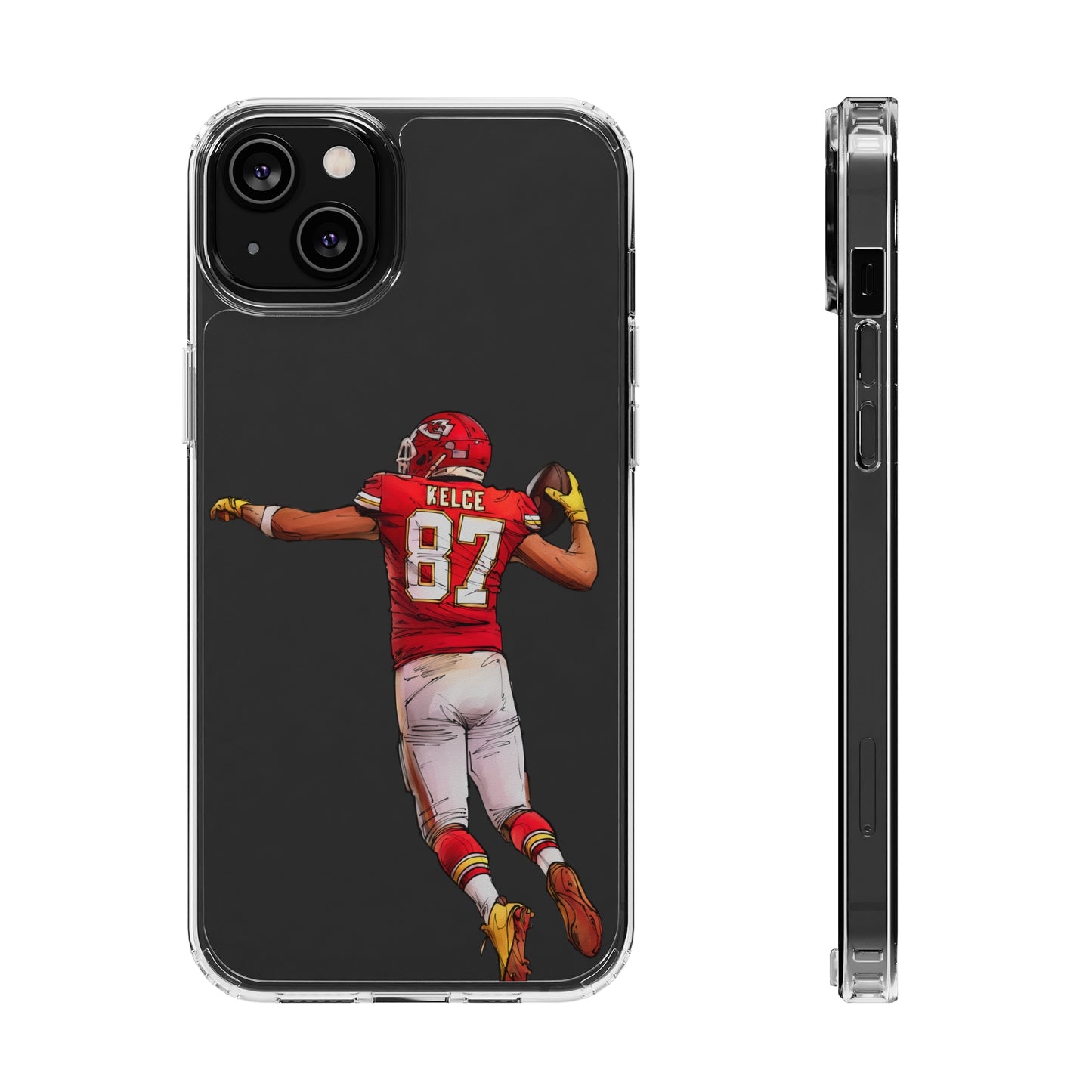 Kansas City Chiefs Travis Kelce Clear Cases