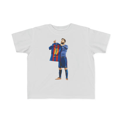 El Clasico Iconic Messi Celebration Toddler's Fine Jersey Tee