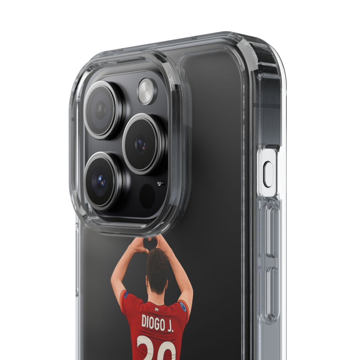 Diogo Jota Forever Liverpool Custom Clear Phone Case