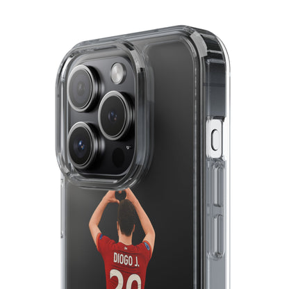 Diogo Jota Forever Liverpool Custom Clear Phone Case