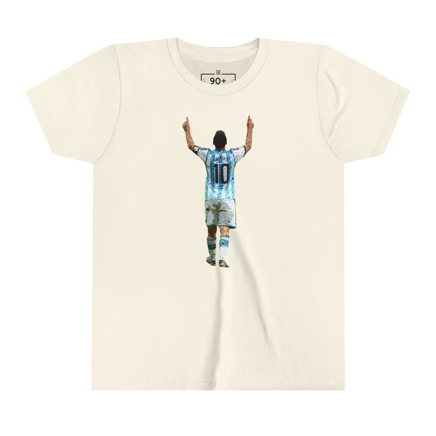 Messi Celebration Argentina Youth Short Sleeve Tee