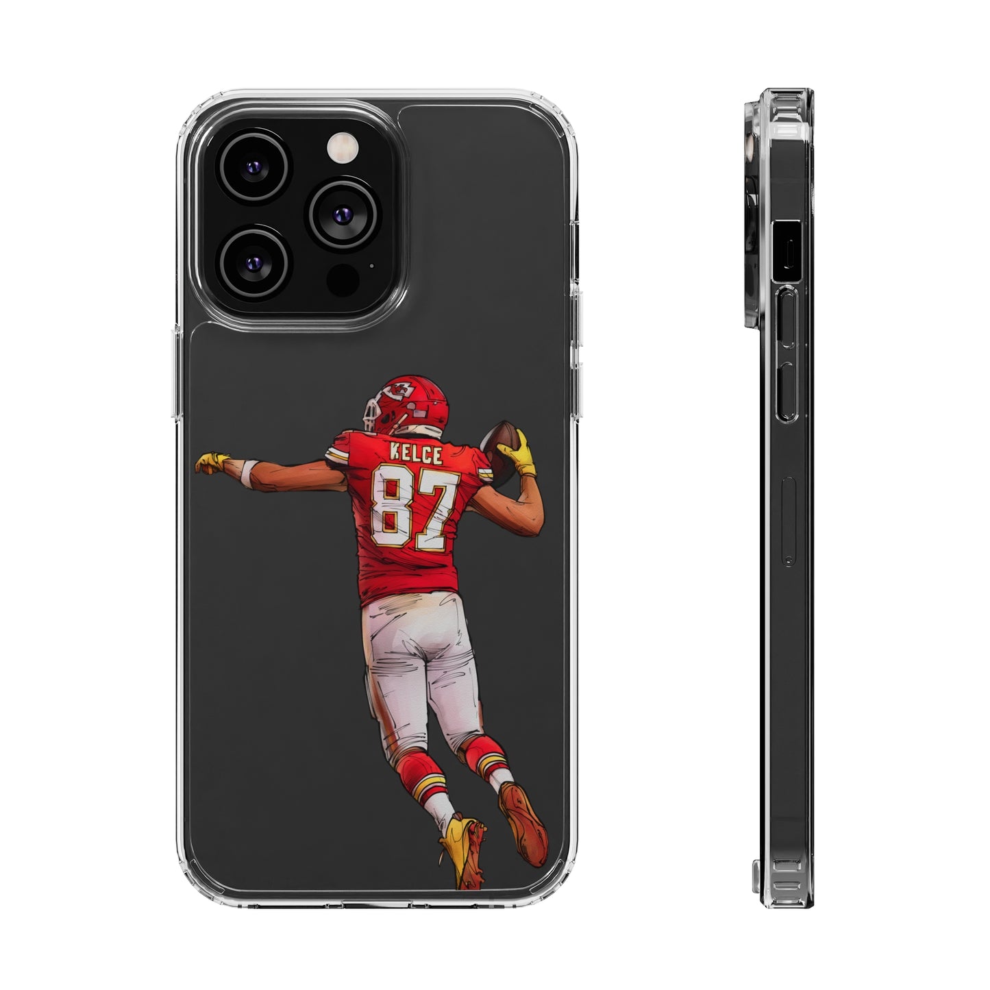 Kansas City Chiefs Travis Kelce Clear Cases