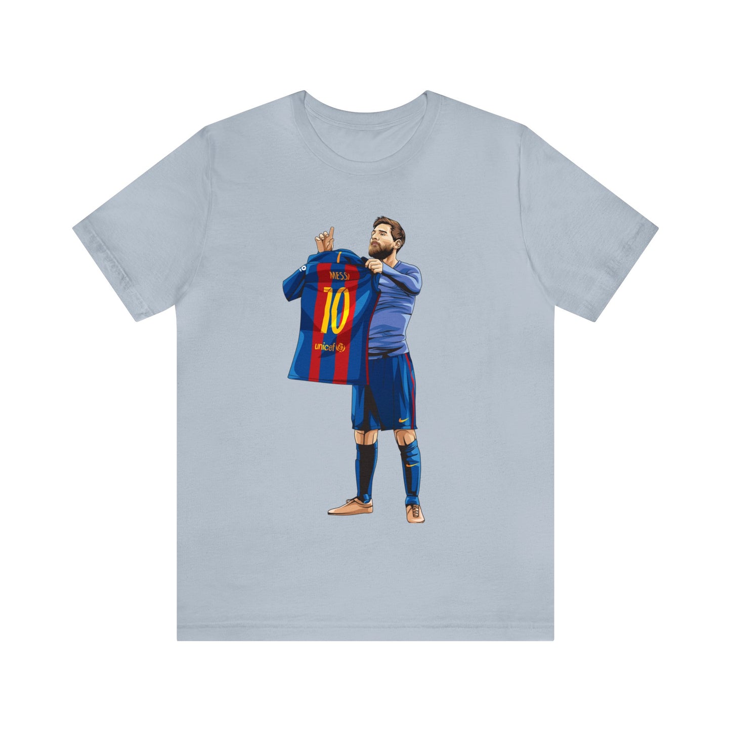 El Clasico Iconic Messi Celebration Unisex Jersey Short Sleeve Tee