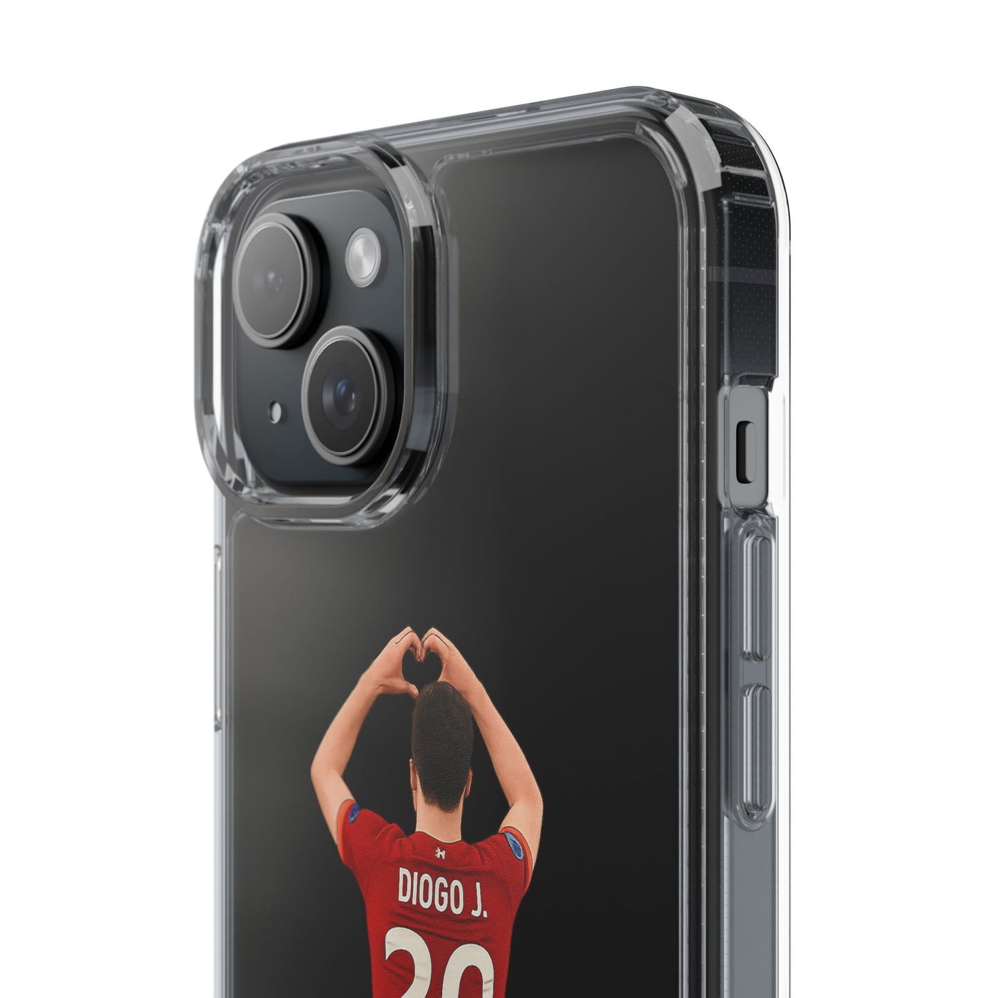 Diogo Jota Forever Liverpool Custom Clear Phone Case