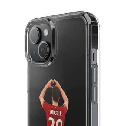 Diogo Jota Forever Liverpool Custom Clear Phone Case