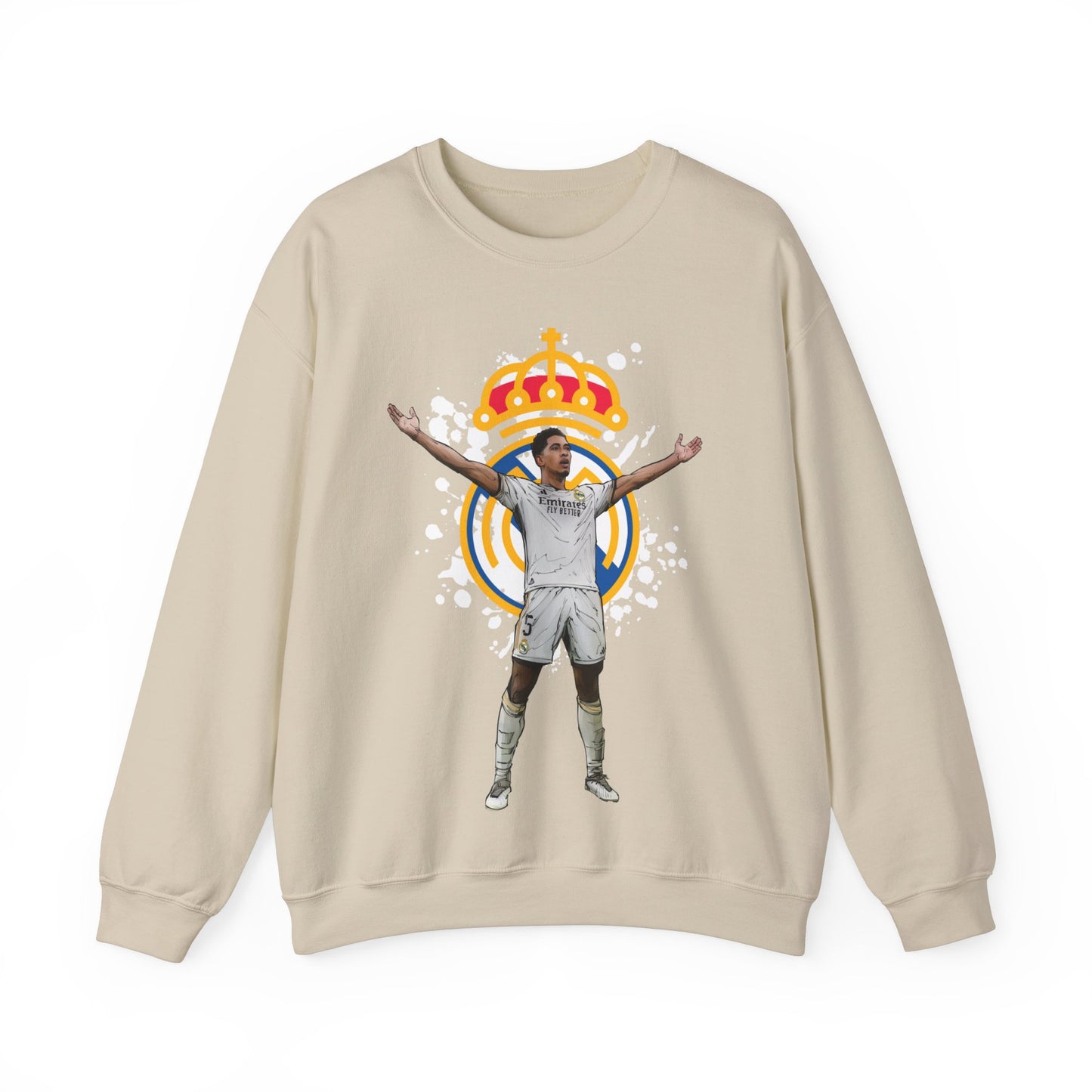 Real Madrid Jude Bellingham Celebration Unisex Heavy Blend™ Crewneck Sweatshirt