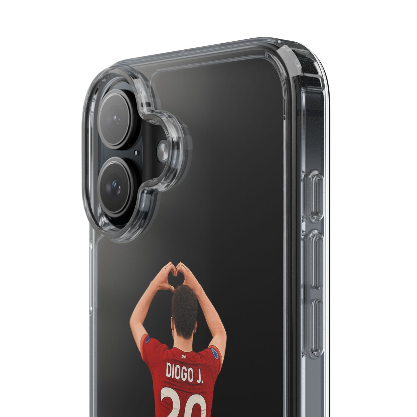 Diogo Jota Forever Liverpool Custom Clear Phone Case
