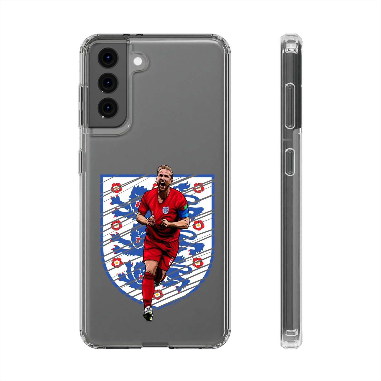 Harry Kane England logo Clear Cases