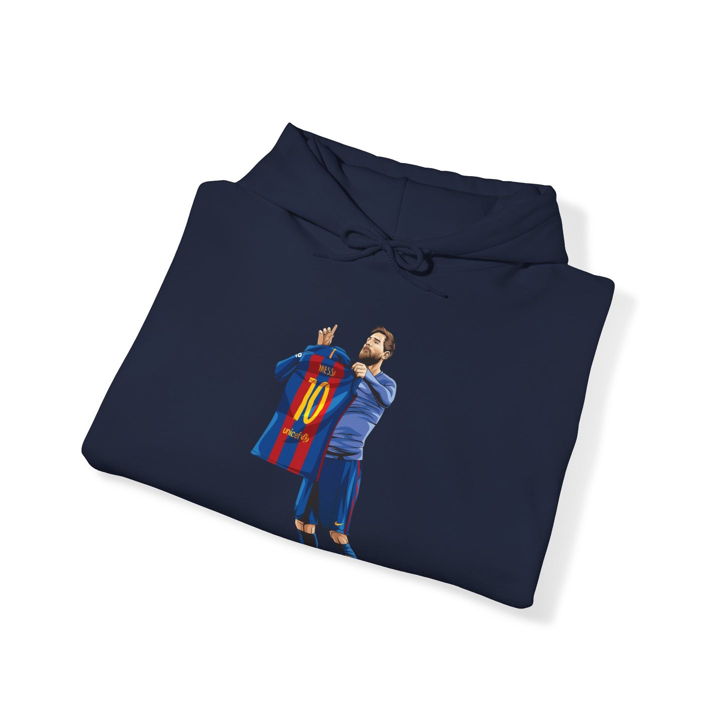 El Clasico Iconic Messi Celebration Unisex Heavy Blend™ Hooded Sweatshirt