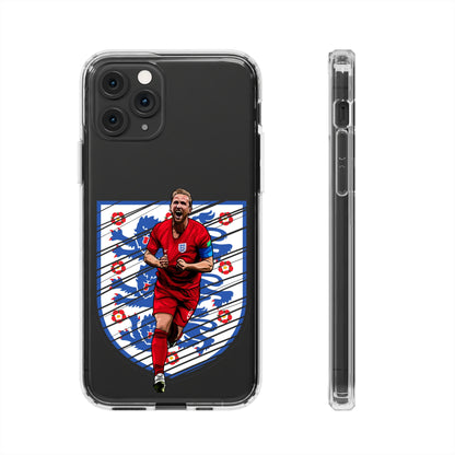 Harry Kane England logo Clear Cases