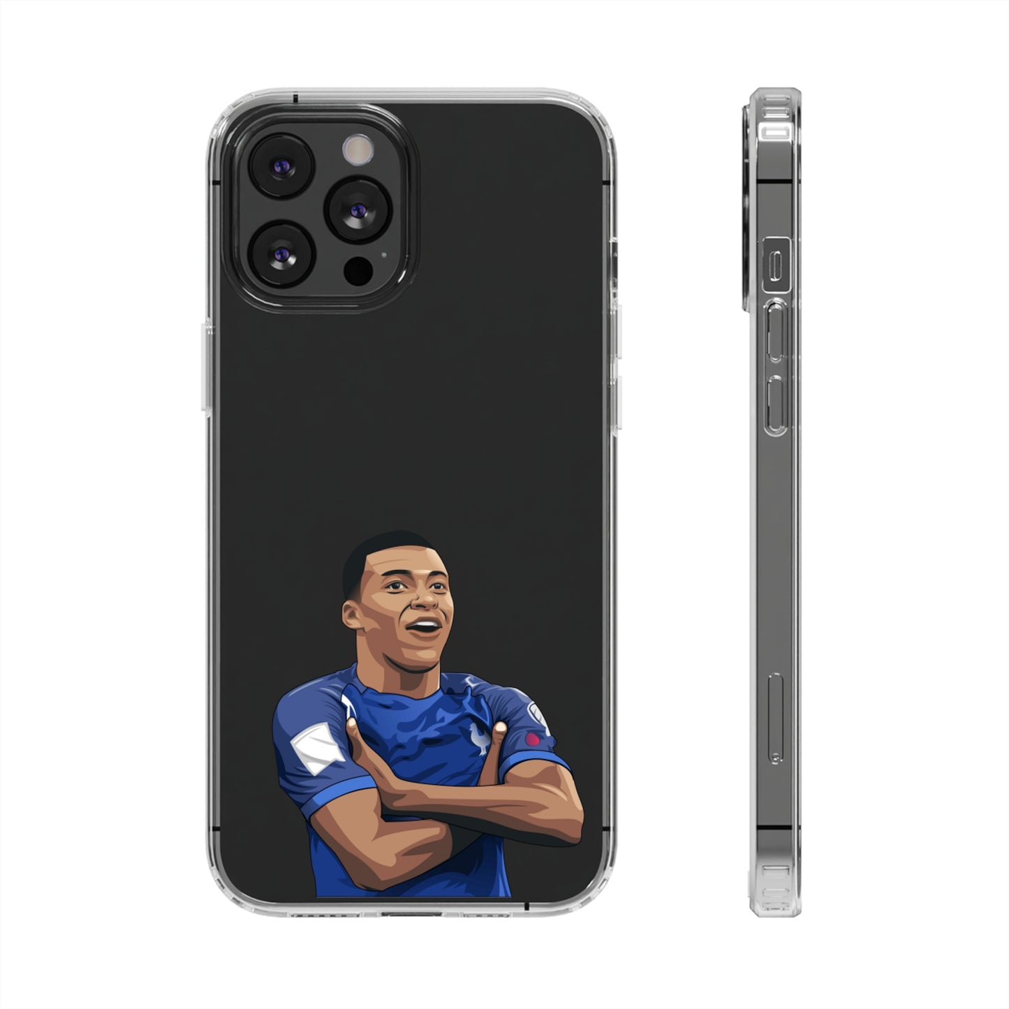 Mbappe France Clear Cases