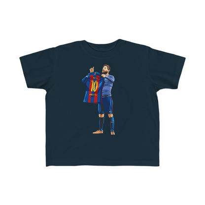 El Clasico Iconic Messi Celebration Toddler's Fine Jersey Tee