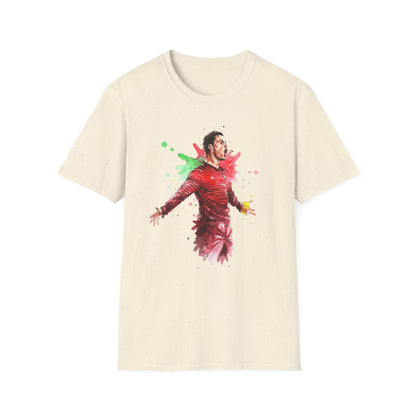 Ronaldo Portugal Vintage Unisex Softstyle T-Shirt