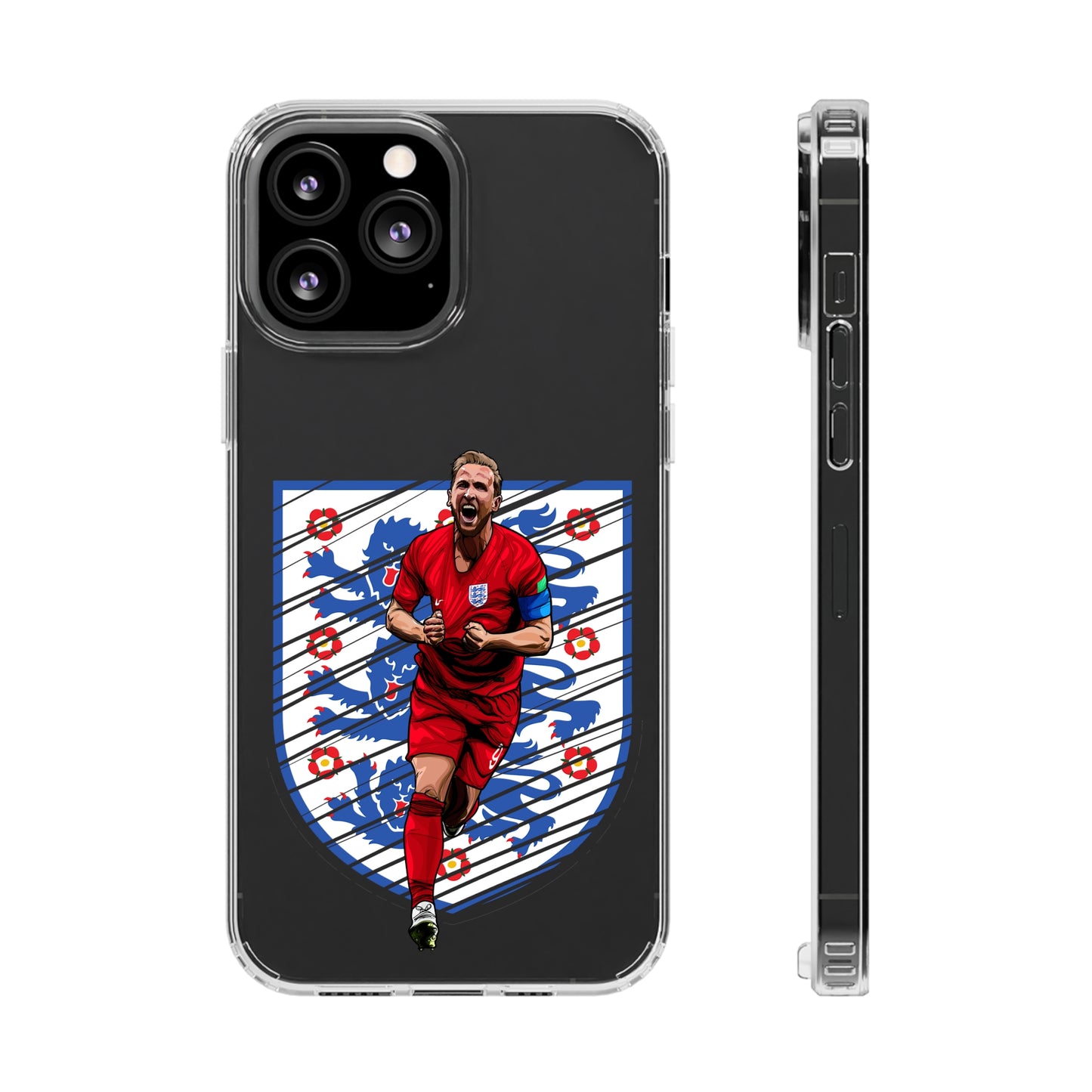 Harry Kane England logo Clear Cases