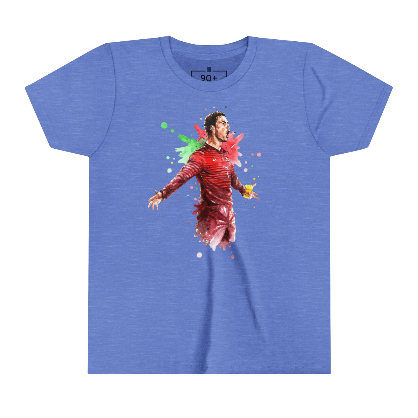 Ronaldo Portugal Vintage Youth Short Sleeve Tee