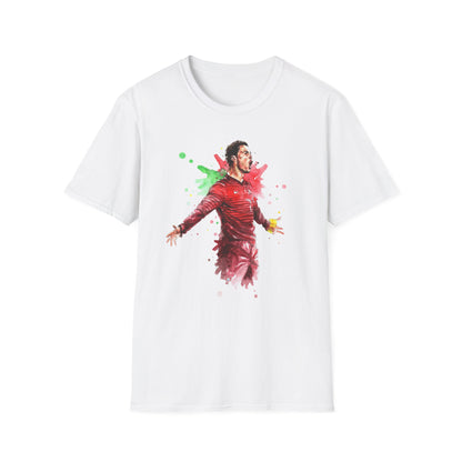 Ronaldo Portugal Vintage Unisex Softstyle T-Shirt