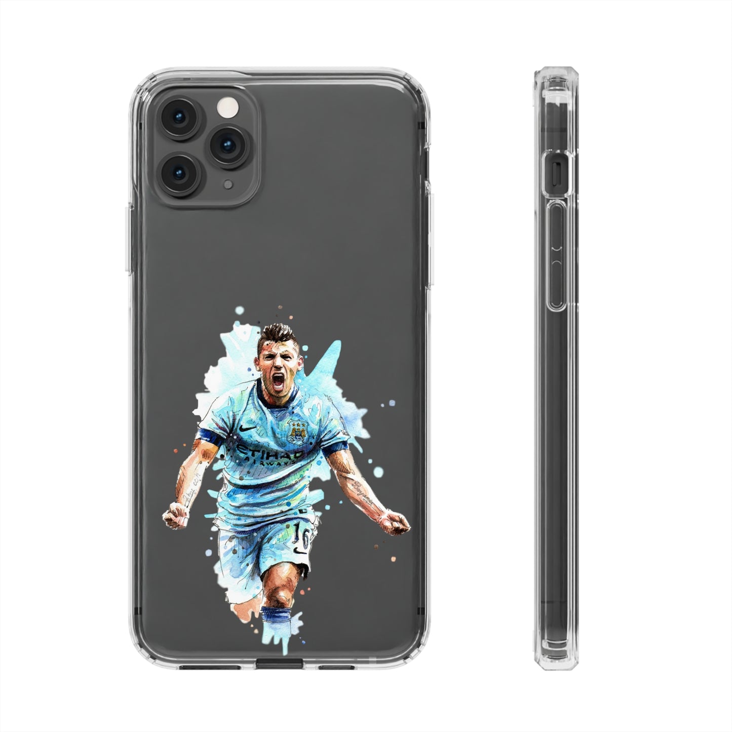 Kun Aguero Man City Clear Cases